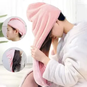 Magic Hair Drying Towel  (1 Pc)